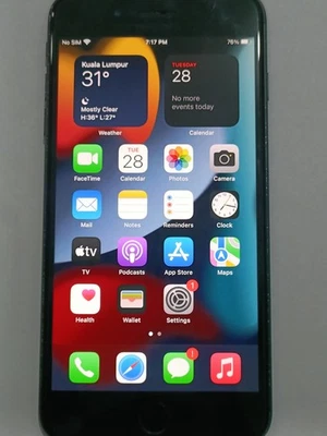 Apple iPhone 7 Plus 128GB Black  Working Boot Loop on Restart  - Image 1 of 4