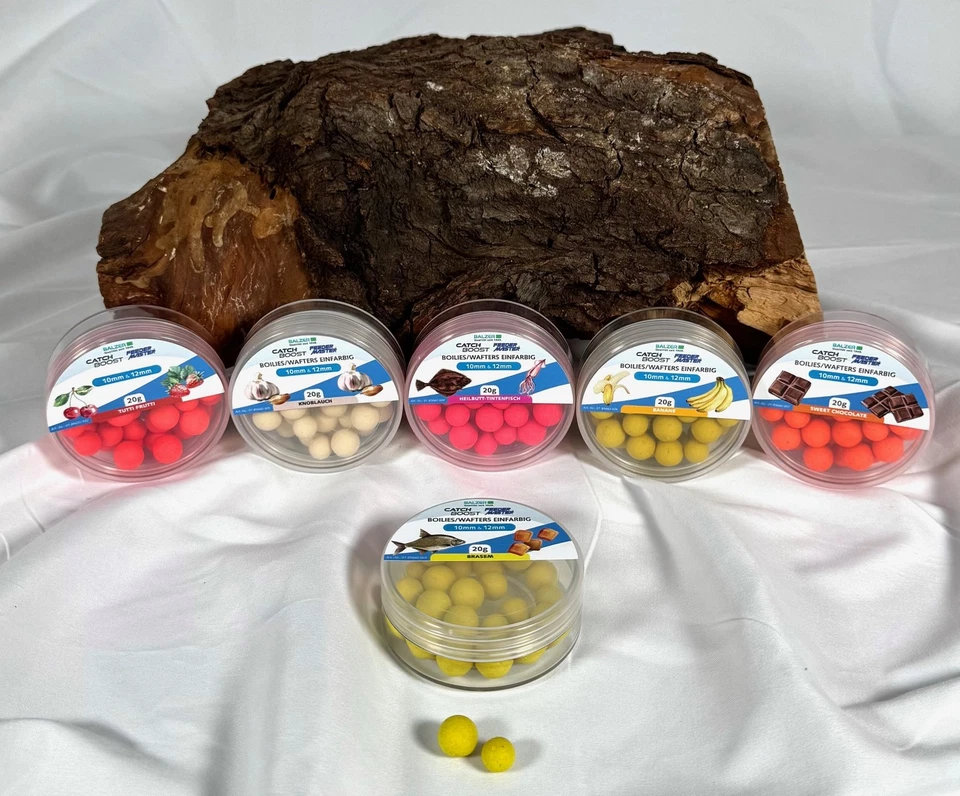 Balzer Catch Boost Method Feeder Boilies Wafter 10mm & 12mm Schwerelos Köder DA - Bild 1 von 1