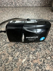 Olympus U(mju:)-II 35mm Compact Black - Picture 1 of 7