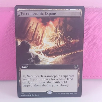 MTG LP Terramorphic Expanse Extended Art Commander Legends Magic The Gathering - Image 1 of 4