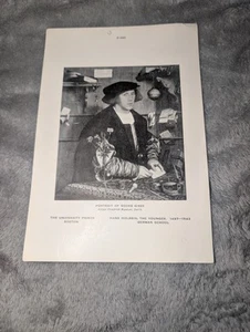 Portrait of Georg Gisze By Hans Holbein 1905 Art Print - Picture 1 of 3