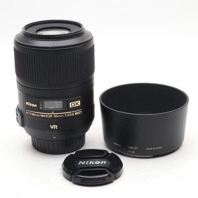 [Near Mint/W:Hood] Nikon AF-S DX Micro NIKKOR 85mm f/3.5G ED VR from Japan - Image 1 of 4