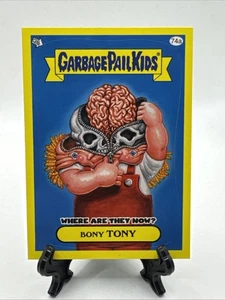 2011 Topps Garbage Pail Kids Flashback Series 3 Yellow Bony Tony #74a - Picture 1 of 2