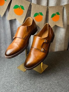 Mocasín Abound Nico Doble Correa Monje Para Hombre Talla 12 Tostado - Imagen 1 de 11