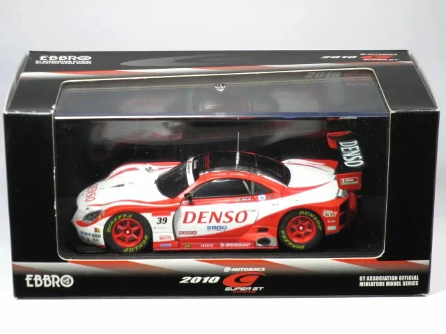 EBBRO 1/43 Lexus SC430 #39 Super GT 2010 DENSO DUNLOP SARD 44335 - Image 1 of 1