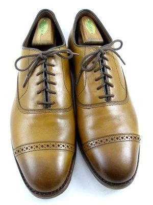 Allen Edmonds "FIFTH AVENUE" Men's Leather CapToe Oxfords 11 E Walnut (602N) - Image 1 of 4