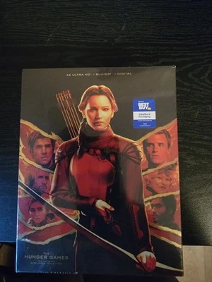 The Hunger Game Ultimate Steelbook Collection FACTORY SEALED  Best Buy Exclusive - Image 1 of 4