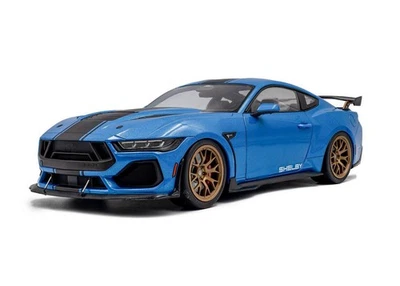 1:18 Shelby Mustang Super Snake 2025 -- Grabber Blue Metallic -- Solido Ford - Image 1 of 4