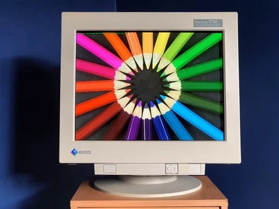 19" EIZO T765 FD Trinitron | High-End CRT Monitor | 5BNC | Japan | 8.4k Uptime! - Bild 1 von 4