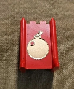 Vintage Stratego Brettspiel EINZELERSATZSTÜCK Kunststoff BOMBE - Bild 1 von 2