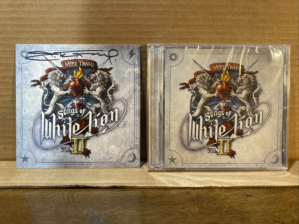 MIKE TRAMP: SONGS OF WHITE LION VOL. II CD! W/SIGNED - AUTOGRAPHED ART CARD! NEW Foto 1 de 4