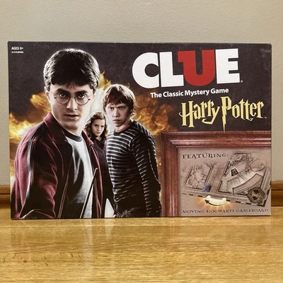Harry Potter Clue The Classic Mystery Board Game -Complete- Ages 9+ 3-5 Players - Image 1 of 4