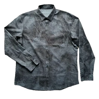 Lululemon Mens Airing Easy Long Sleeve Collared Lightweight Shirt Golf Preppy 2X - Image 1 of 4