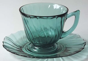 Jeannette Swirl Ultramarine  Cup & Saucer Set 2621828 - Picture 1 of 1