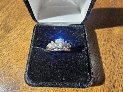 14kt. White Gold Diamond Solitaire Ring. Round Brilliant Cut .70 Ct. I, SI/1 - Image 1 of 4