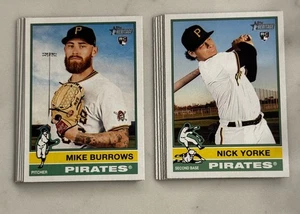 2025 Topps Heritage Baseball LOT - PITTSBURGH PIRATES **ROOKIE CARDS RC** - Picture 1 of 1