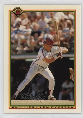 1990 Bowman Factory Set Collector's Edition (Tiffany) Lenny Dykstra #152 - Image 1 of 2