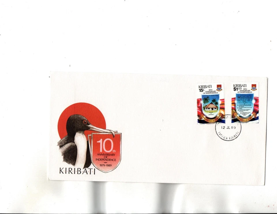 Kiribati FDC Sc#515,516 - Image 1 of 1