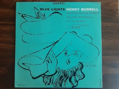 KENNY BURRELL Blue Lights Vol 1 LP Blue Note Tina Brooks Timmons Blakey Warhol  - Image 1 of 4