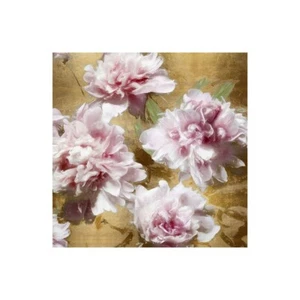 Stampa su Tela su Carta Poster o Quadro Sullivan Shawna Peonies on Gold I - Picture 1 of 2