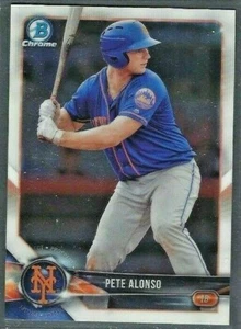Pete Alonso 2018 Bowman Chrome Prospect #BCP-137 NY Mets - Picture 1 of 1