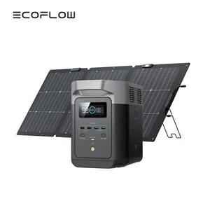 ECOFLOW DELTA 2 1024Wh Power Station With 160W Solar Panel Solar Generator - Picture 1 of 15