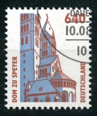 GERMANY BUNDESPOST 1995 The Cathedral in Speyer - USED/CTO - Image 1 of 2