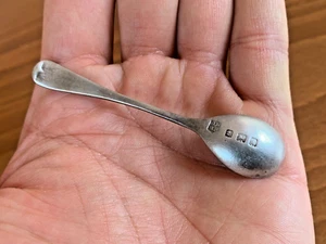 Victorian Sterling Silver Medicine Apothecary Poison Spoon Marked G.N.R.H c.1908 - Picture 1 of 8