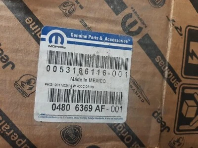  Luz trasera izquierda Dodge Journey 2009-18 con luz de respaldo OEM #04806369AF Foto 1 de 4