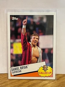 2015 Topps WWE Heritage Wrestling NXT Called Up Insert #5 Daniel Bryan - Picture 1 of 2