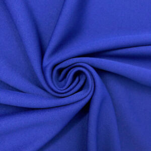 Tissu de plongée double tricot 100 % polyester 58/60 pouces de large vendu dans la cour