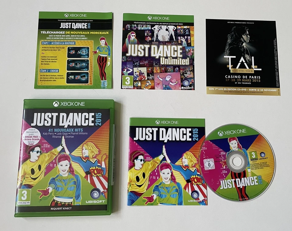 Just Dance 2015 Microsoft Xbox One French Language Sleeve Complete PAL - Image 1 of 1