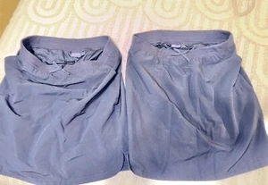 2 Nautica Navy Girls 14.5 Uniform Skorts w/Pockets - Picture 1 of 5