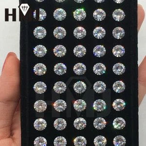 0.7-15MM ROUND CUBIC ZIRCONIA CZ LOOSE STONES 1000 PCS START 5A MAKING JEWELRY - Picture 1 of 11