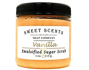 Exfoliante de azúcar de vainilla - exfoliante hecho a mano aromas dulces - Imagen 1 de 7