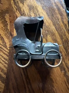Coppertone 3" Metal Old Car Ornament Figurine  - Picture 1 of 3