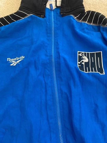1992 Reebok Shaq zip up jacket fleece. Men’s Medium. M. Vintage Cover