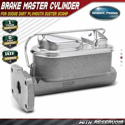 Cilindro maestro de freno con depósito para Dodge Dart Plymouth Duster Scamp Valiant Foto 1 de 4