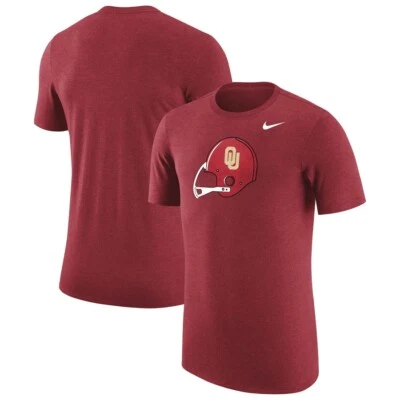 Oklahoma Sooners Men's Nike Vault Tri-Blend Football Tee - New With Tags! - Image 1 of 3