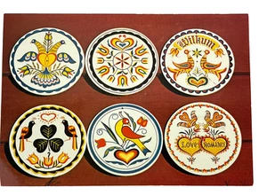 Stel-Mar S78 Hex Signs Postcard Barn Signs Dutch Country - Picture 1 of 7