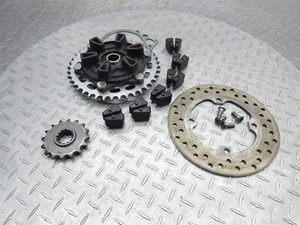 04-05 Honda CBR 1000 1000RR 2004 piñón delantero trasero 530 disco rotor - Imagen 1 de 11