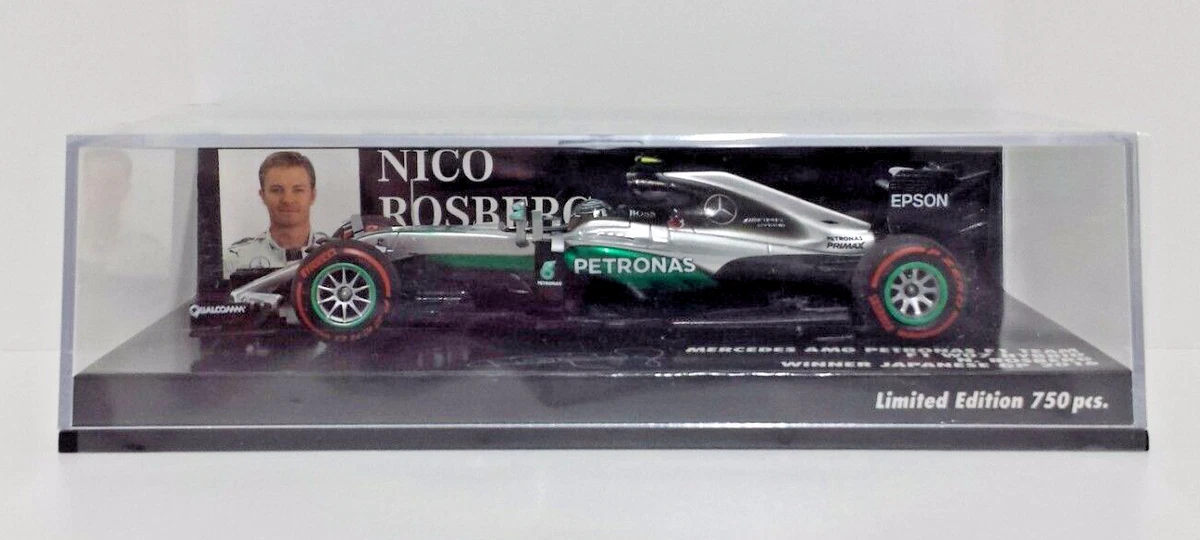 MINICHAMPS Mercedes GP Diecast Formula 1 Cars 2016 Vehicle Year