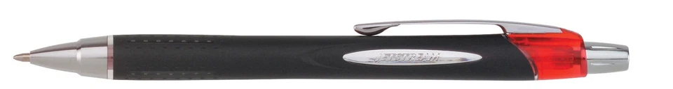 uni-ball 73834 Jetstream RT Roller Ball Retractable Waterproof Pen Red Ink Bold San73834