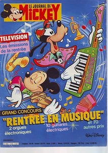 le journal de mickey 1733 - septembre 1985 - Imagen 1 de 1