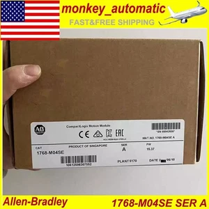 New Factory Sealed AB 1768-M04SE SER A CompactLogix 4-Axis Motion Module - Picture 1 of 5