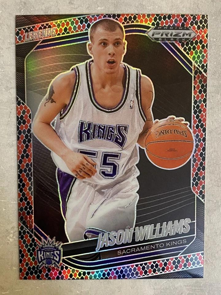2024-25 Panini Prizm Black Jason Williams Legends Snakeskin Prizms Kings - Imagem 1 de 2