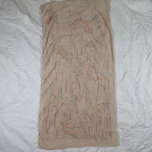 Vintage 70's The Design Works Of Bedford Stuyvesant For Martex Towel Butterfly - Picture 1 of 7