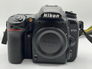 NIKON D7500 20.9MP DIGITAL SLR CAMERA - VERY GOOD - D 7500 - Picture 1 of 10