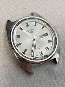 Orologio SEIKO 6119-8250 Vintage Automatico 37mm Funzionante Cristallo Crepato Uomo Giappone - Foto 1 di 5