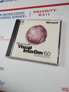 Microsoft Visual Interdev 6.0 Professional Edition No Key Requires VS Disc Only - Imagen 1 de 2